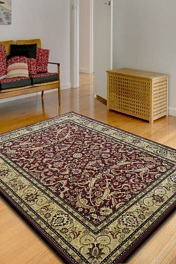 Tapis en pièces EXCLUSIVE 2 rouge