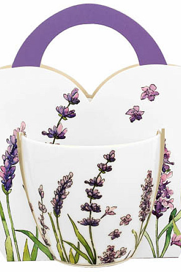 Mug en porcelaine Lavande E