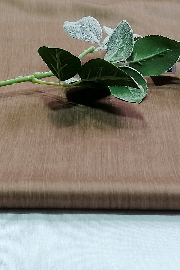 Tissu déco BLACK OUT reflets marron