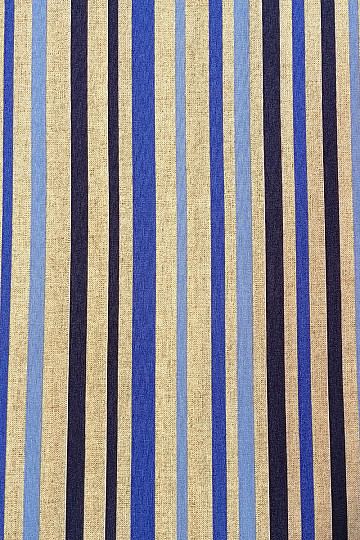 Tissu déco STRIPE bleu