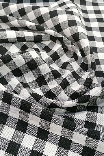 Tissu déco MENORCA noir