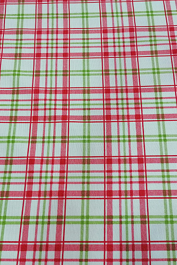 tissu de décoration LAURA - carreaux roses
