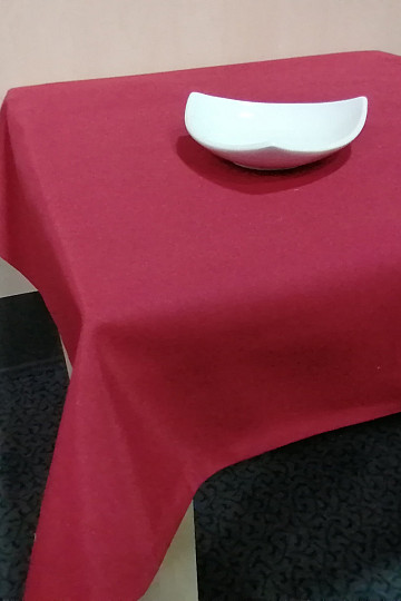 Serviette de table LISA bordeaux