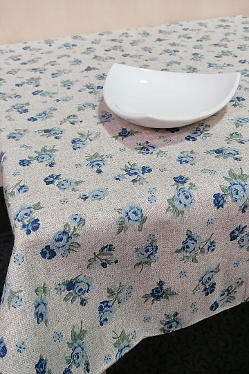 Nappe - rose bleu