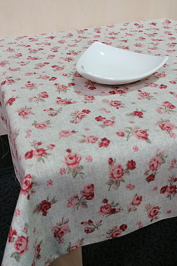 Nappe - rose rouge