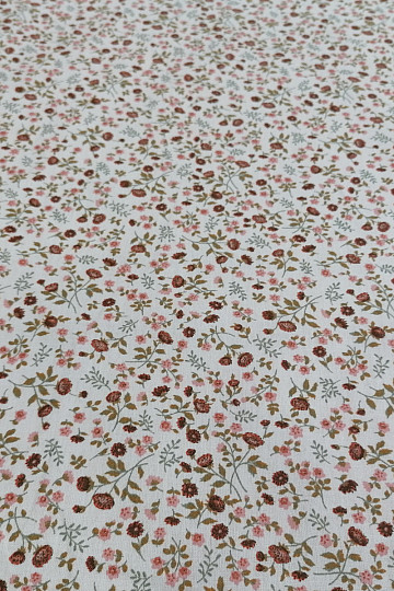Tissu coton poudre ELEONI