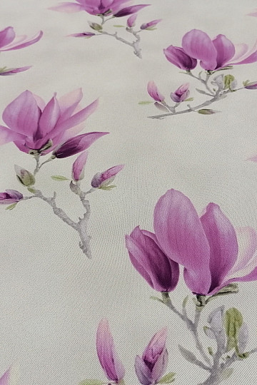Tissu décoratif BLACK OUT MAGNOLIA