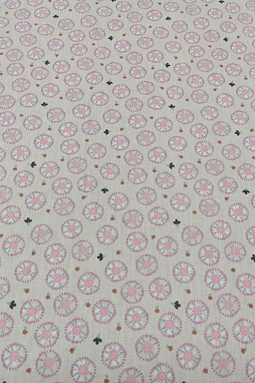 Tissu coton ELYNA fleurs
