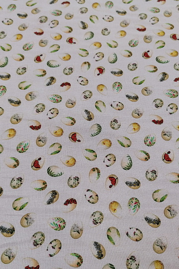 Tissu coton PETITS OEUFS