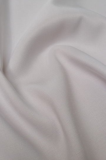 Tissu décoratif Téflon ELBA blanc