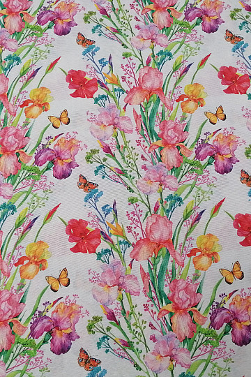 Tissu décoratif FLEURS D&#39;ÉTÉ II