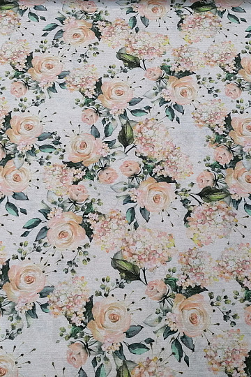Tissu déco FLEURS ZELDA
