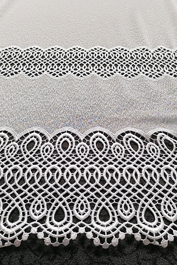 Rideau brodé de luxe MARK