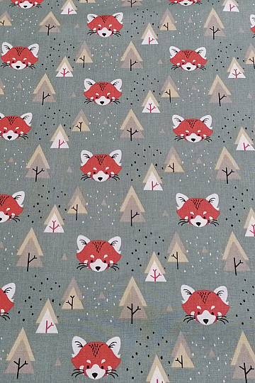 Tissu en coton RENARD