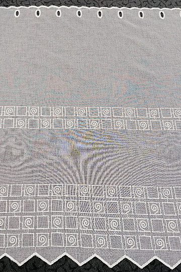 Rideau vitrail - brodé W/6259