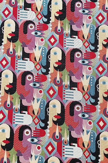 Tissu de tapisserie ART FACE