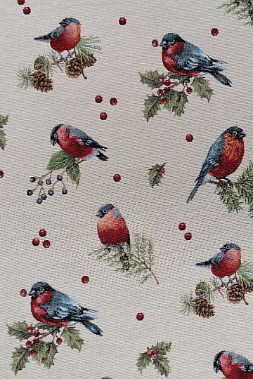 Tissu à tapisserie OISEAU D&#39;HIVER