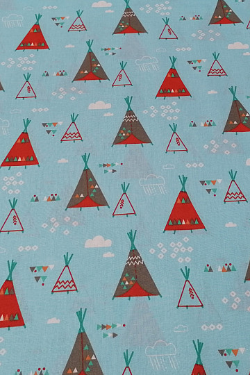 Tissu décoratif TIPI INDIEN