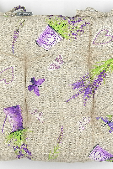 Coussins de chaise LAVANDE lilas