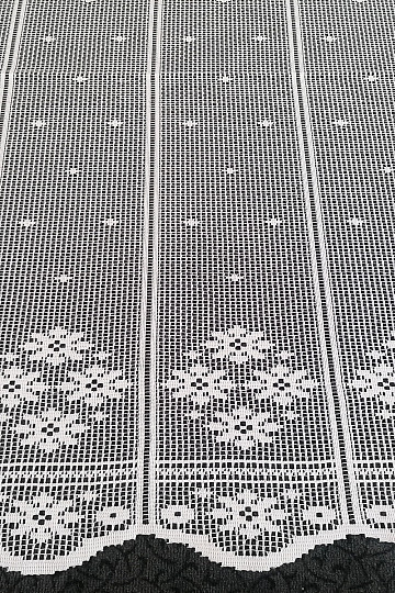 Rideau jacquard court 115 cm