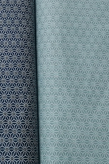 Tissu déco SAKI 27 turquoise clair