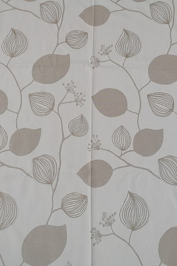 Rideau décoratif Fleurs beiges 135x250 cm