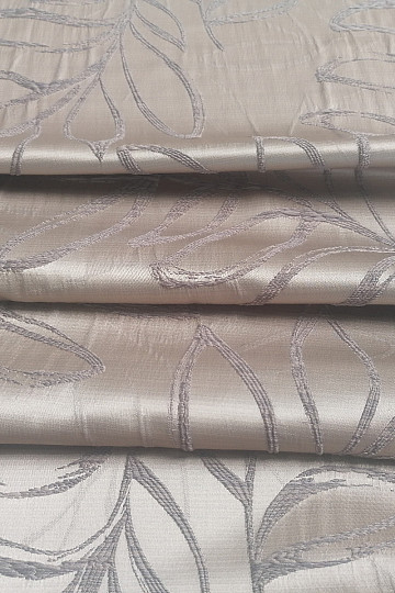 Tissu décoratif SALVIA 79 doré-beige-gris