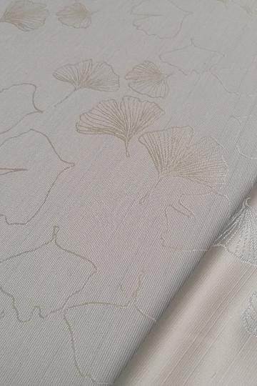 Tissu décoratif GRACE GINKO 97 gris