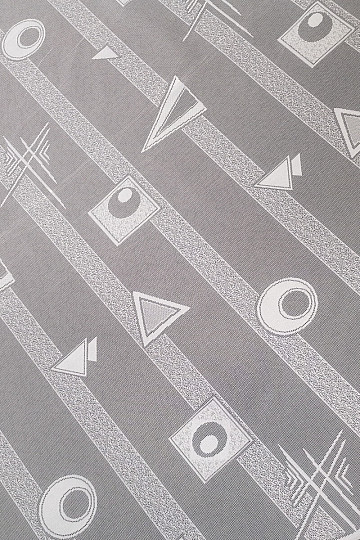 Rideau jacquard 8852/300 blanc