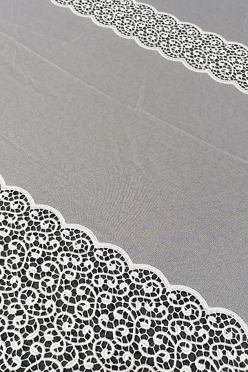Rideau avec broderie V708