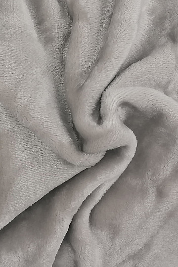 drap microflanelle SLEEP WELL gris clair