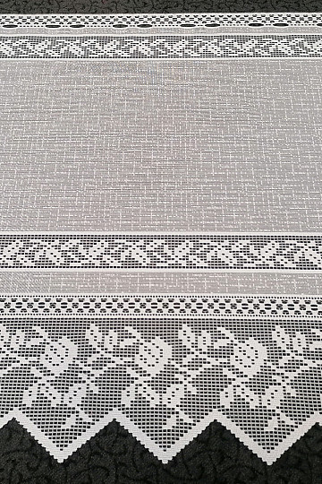Rideau jacquard pour vitrail 605921