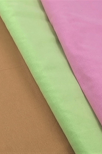Tissu en coton uni UNI st. brun