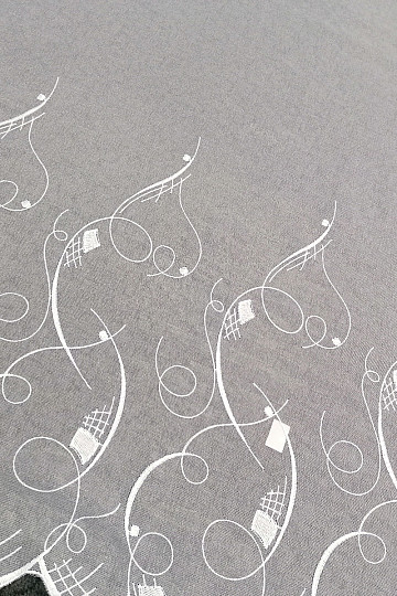Rideau avec broderie V187/160