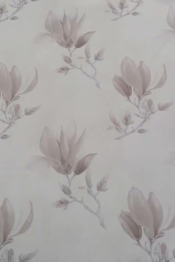 Tissu décoratif BLACK OUT MAGNOLIA marron