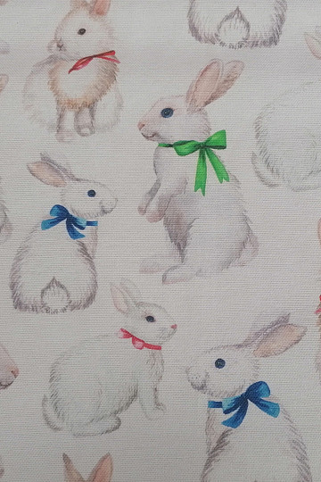 Tissu décoratif EASTER BUNNY impression numérique
