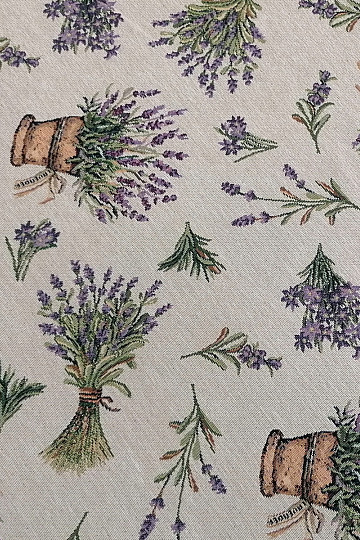 Tissu pour tapisserie LAVANDE ALLOVER