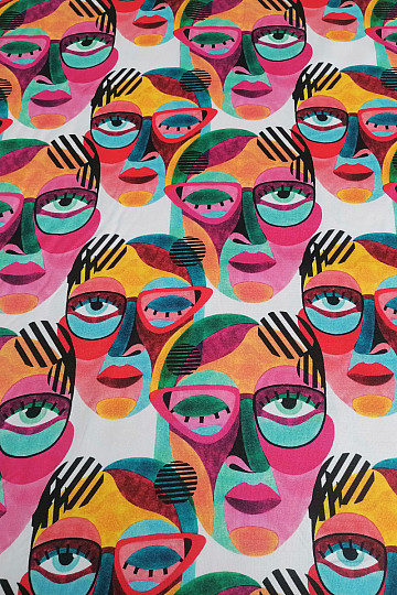 Masques en tissu décoratif