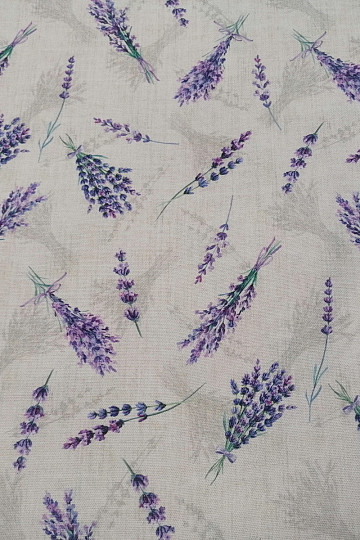 Tissu déco Lavande
