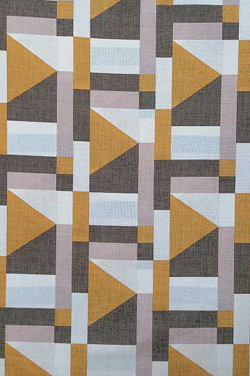 Tissu déco Geo jaune