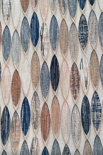 Tissu déco SURF BLEU