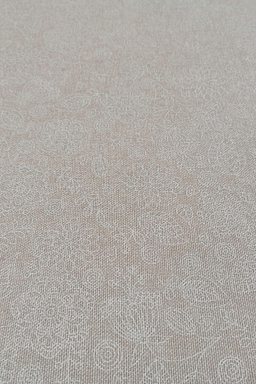 Tissu déco Fleurs fluo blanc