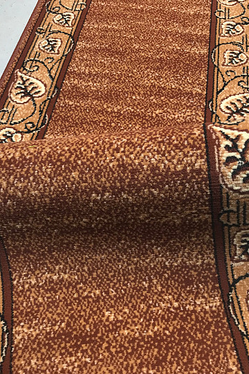 Tapis de passage FELIKS feuilles marron
