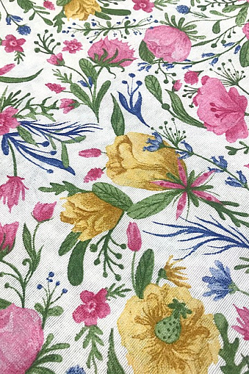 Nappe - CLARA fleurs roses