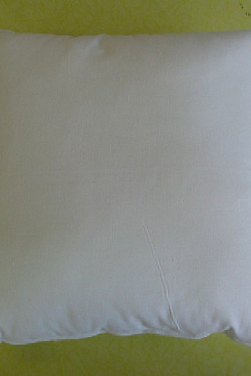 Oreiller blanc - garnissage 55x55 cm