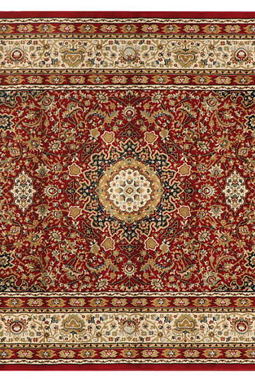 Tapis en pièce KENDRA 711 beige/rouge