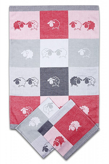 Serviettes MOUTON ROUGE DICE 3 pièces