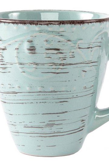 Mug en céramique BLEU RELIEF