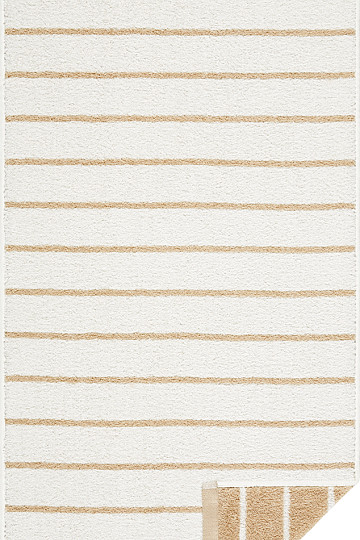 Serviette et drap de bain luxe LINE 155 crème/beige