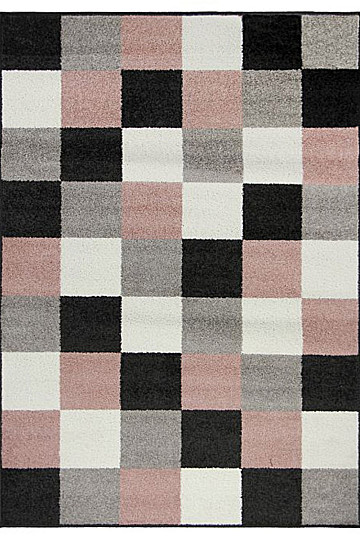 Pièce tapis LOTTO cubes rose